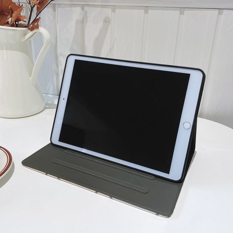 Autumn winter lattice smiling face Mini12345 inch universal 9.7 inch 10.2 inch 10.5 inch 10.9 inch 11 inch iPad Case